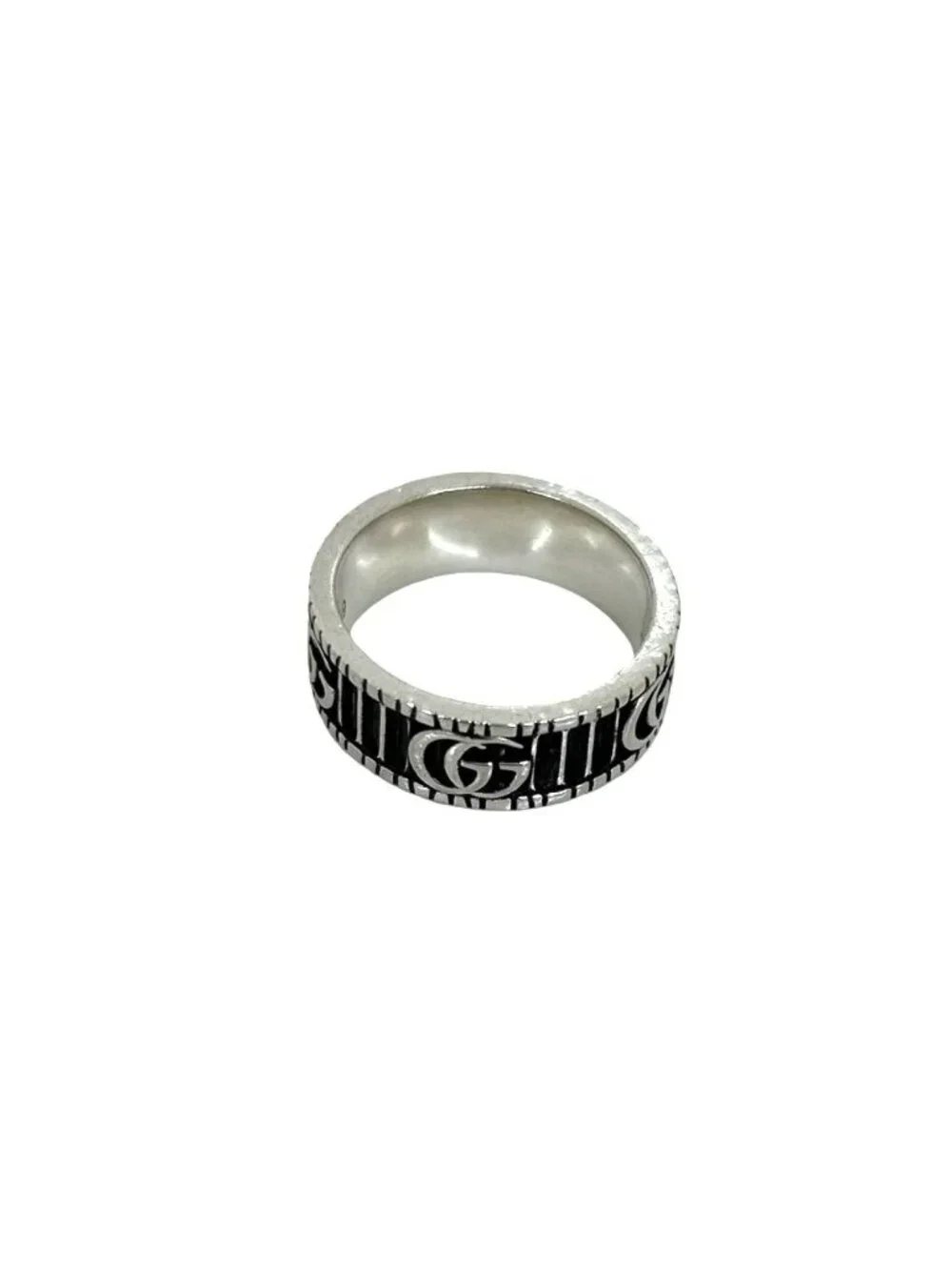 Gucci Double Ring 925 Sterling Silver Accessory